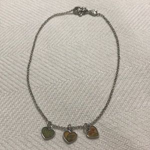 Brighton Piccadilly Three Heart Necklace